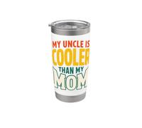 Mio zio è decisamente più cool di mia madre nipote ragazzi Bicchiere termico in acciaio inox doppia parete