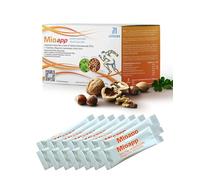 LOGIDEX MIO APP BUSTINE Boswellia Serrata Riduce Infiammazioni e Dolori Muscolari Con Aggiunta Di Pea Magnesio e Acido Folico Boswelia Anti Infiammatoria Vegana Senza Lattosio Senza Glutine 14 Bustine