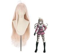 Mioda Ibuki Wig Cosplay Anime parrucca for donne Long Black Straight parrucca for il Carnevale di Halloween (Colore : Miu)