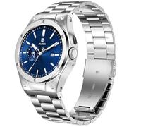 MioHHR Compatibile con cinturini Google Pixel da 45 mm per uomini e donne, custodia in acciaio inossidabile con cinturini per Pixel 45 mm (2024), argento