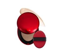 MIOKUKO Red Cushion Foundation, Cushion Foundation Makeup for Glass Skin, Long-Lasting Lightweight Buildable Coverage Semi-Matte Natural Finish (21W)