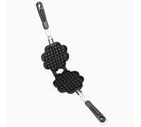 Miokycl a Forma di Cuore Cucina Domestica Gas Antiaderente Waffle Maker Pan Stampo Stampo Press Piatto Strumento di Cottura