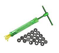 Miokycl Estrusore di argilla verde in acciaio inossidabile per argilla estrusore fondente torta scultura argilla polimerica strumenti per decorare torte