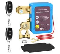 MIOLOE Interruttore isolatore per auto, telecomando senza fili, 12 V/24 V, 240 A, Kill Switch antifurto, spegnimento automatico della batteria (standard)