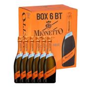 Mionetto Prestige Collection Analcolico 0.0% Senza Alcool, 750 ml, Confezione da 6 Bottiglie