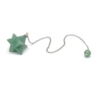 MIONGKI Mum Birthday Gifts Stone Star Pendulums for Dowsing Divination Reiki Stone Lapis Lazuli Quartz Pendant Hexagram Necklaces