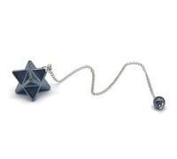 MIONGKI Mum Birthday Gifts Stone Star Pendulums for Dowsing Divination Reiki Stone Lapis Lazuli Quartz Pendant Hexagram Necklaces