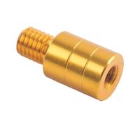 mioosho Guadino da pesca Maniglia Connettore Adattatore Filettatura Testa Adattatore Rete Adattatore Pesca Atterraggio Dip Net Rod Part Net Heads Adapter