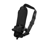 mioosho Marsupio con portabottiglie d'acqua Marsupio multifunzionale Marsupio da corsa all'aperto Marsupio per ciclismo Escursionismo, nero, 19 x 11 cm, come da immagine, nero, 19x11cm, come da