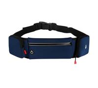 mioosho Marsupio da corsa a doppia tasca marsupio impermeabile marsupio sportivo da viaggio cintura da allenamento sportiva, Blu, 43*11cm, come da immagine