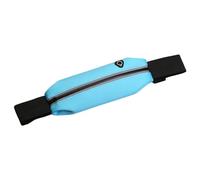 mioosho Marsupio riflettente da corsa, leggero, impermeabile, per sport all'aria aperta e attività all'aria aperta, Blu lago, 22x8.5cm, come da immagine