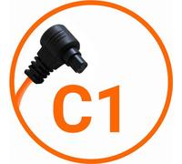 Miops Cavo di collegamento della telecamera Canon C1 arancione
