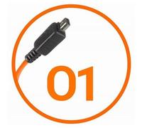 Miops Cavo di collegamento della telecamera Olympus O1 arancione