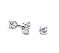 Miore 0.60CT Orecchini Argento con Moissanite, Orecchini in Argento Sterling da Donna per Lobi e Piercing, Gioielli in Argento Sterling 925 Ipoallergenici per Uomo e Donna, Custodia Gioielli Inclusa