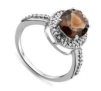 Miore - Anello, Oro bianco 375/1000