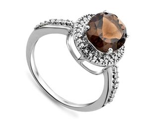 Miore - Anello, Oro bianco 375/1000