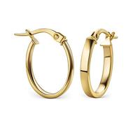 Miore Orecchini Donna Cerchio Oro Giallo 9 Kt / 375