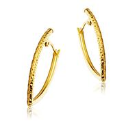 Miore Orecchini Donna Cerchio Oro Giallo 9 Kt / 375