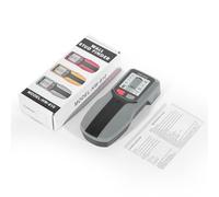 Miosugo 6 in 1 Rilevatore di Pareti Con Display LCD e Allarme Acustico per Individuare con Precisione Legno, Tubi, Armatura (Grigio)