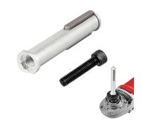 Miosugo Inserto satinato per smerigliatrice angolare, inserto abrasivo con filettatura M14, albero di conversione smerigliatrice angolare 125 mm, prolunga per inserto satinato