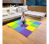 MioTetto Tappeto Gioco Bambini Certificato e Sicuro - Tappeto Gioco Neonato Facile da Pulire e da montare - Tappeto Bambini Decorativo e Elegante - Tappeto Puzzle Bambini per lo sviluppo dei bambini