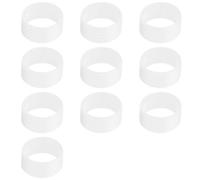 MiOYOOW 10/15 Anelli per Racchette da Tennis in Silicone, Grip Racchetta Tennis, Antiscivolo Anello per Racchetta da Tennis, per Badminton Squash