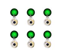 MiOYOOW 6 Pezzi Luce per Esca da Pesca, Luci per Esca di Pesca Leggera, Lampada da Pesca per Barca per Acqua Dolce Salata