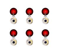 MiOYOOW 6 Pezzi Luce per Esca da Pesca, Luci per Esca di Pesca Leggera, Lampada da Pesca per Barca per Acqua Dolce Salata