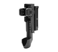 MiOYOOW Baton Holster, Supporto per Torcia da Cintura a 360 Gradi Supporto per Bastone telescopico per Bastone da 0,98 "~ 1,14"