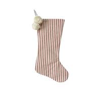 MiOYOOW Calze Natalizie da Appendere, Natale Calza con Fiocco, Calzini Natale per Biglietti di Auguri, per Decorazioni Albero Natale, Camino