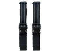 MiOYOOW Cinghia da Gamba Tattica, 2 Pezzi Coscia per Fondina Elastico Antiscivolo in Nylon, Cinghia Tattiche con Fibbia Laterale a Sgancio Rapido, per Airsoft, Caccia, e Uso Militare, Tiro