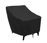 MiOYOOW Copertura per Sedie Impilabili, 210D Copertura Sedie Giardino Copertura Protettiva per Sedia Schienale Alto da Giardino 70x79x102cm