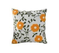 MiOYOOW Federe per Cuscini Autunnale Invernali, 2 Pezzi 45 x 45cm Copricuscini in Peluche a Forma di Floreale, Federa Decorativo in Cotone, per Decorazione di Divani e Letti di Casa, Regalo