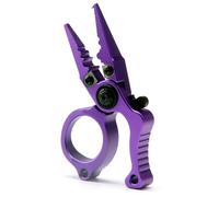 MiOYOOW Mini Pinze da Pesca, Multi-Funzione Pinza da Pesca in Lega di Alluminio, Accessori da Pesce con Impugnatura Resistente alla Corrosione, per la Rimozione Dell'amo in Acqua Salata e Dolce
