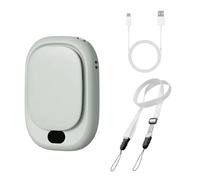 MiOYOOW Mini Ventilatore Portatile da Collo, Ventola Regolabile 4 Velocità Display LED, Aeratore Leggero Batteria Lunga Durata, per Viaggio, Campeggio, Ufficio e Casa