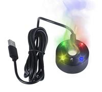 MiOYOOW Mist Maker, nebulizzatore USB a LED a 4 colori, con protezione da carenza d'acqua, per Natale, feste, regali e altri eventi