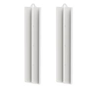 MiOYOOW Porta Capsule Caffe, 2 Pezzi Portacapsule da Parete, Organizer Porta Cialde 12-18 Caffè Capsule, Larghezza Regolabile 37-58 mm, per Ufficio Cucina Bar da Cucina