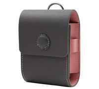 MiOYOOW Porta Palline da Golf Mini, Portatees in Pelle PU Portatile con Clip, Borsa Rangefinder Tee Facile Accesso Magnetic, per Golfers, Uomini Donne