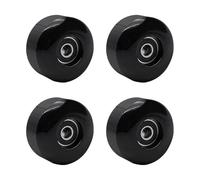 MiOYOOW Ruote per Skateboard, 4 Pezzi Ruota per Longboard con Cuscinetti Ruote, Rotelle per Skateboard di Ricambio 95A 52mm
