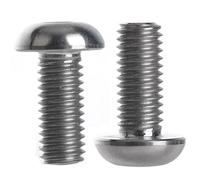 MiOYOOW Set di 2 Bulloni Porta Tanica, M5 X 12 Viti a Testa Conica in Lega di Titanio, Resistenti Viti Serbatoio Acqua Bulloni per Porta Borraccia da Bicicletta