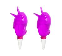 MiOYOOW Set di 2 globi di irrigazione per Piante, irrigatore per Piante a Forma di Uccello, Dispositivo di irrigatori Automatico per Fiori da Interno, Globo bulbi irrigazioni Automatico