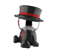 MiOYOOW Supporto per cellulare da auto, magnetico, girevole, supporto per telefono auto, a forma di bambola per tutte le auto e i telefoni cellulari, regalo per la festa del papà, decorazione per la