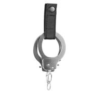 MiOYOOW Supporto per Cinghia per Manette, Singolo Scatto, Supporto per Cintura per Manette, Catena a sgancio rapido/Manette con Cerniera per Polizia e Forze dell'ordine