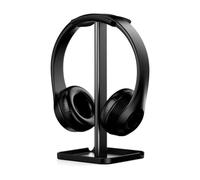 MiOYOOW Supporto per Cuffie, Porta Cuffia in Lega di Alluminio con Vassoio, Organizer Cuffia Headphone Stand per Cuffie Universale Display
