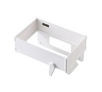 MiOYOOW Supporto per la Spazzatura Pieghevole, con Chiusura Magnetica, Porta Sacchetti per la Plastica con Bottone a Pressione di Fissaggio per Porte di Armadi da Cucina