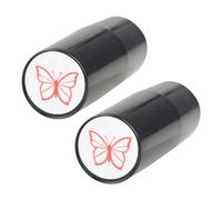 MiOYOOW Timbri da golf, 2 pezzi, ad asciugatura rapida, personalizzabili, da golf, riutilizzabili, ideali come regalo per gli amanti del golf