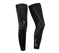 MiOYOOWgambali per Ciclismo, con Protezione Solare e UV, Manicotti Gambe UPF 50