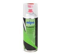 MIPA Spray protettivo nero opaco, 2 K, 400 ml, con indurente, protezione da pietrisco
