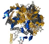 Mipcase 1 Confezione Di Coriandoli Per Cappelli Da Dottore Decorazioni Da Tavolo Per Feste Striscione Di Coriandoli Dorati Granelli Di Polvere Di Laurea Coriandoli Da Tavolo