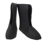 Mipcase 1 Paio Caldi stivali da pesca scarpe invernali organizzatore di chiavi di chiusura corredo idraulico serratura fodera delle scarpe da caccia fodera dello stivale in peluche Black